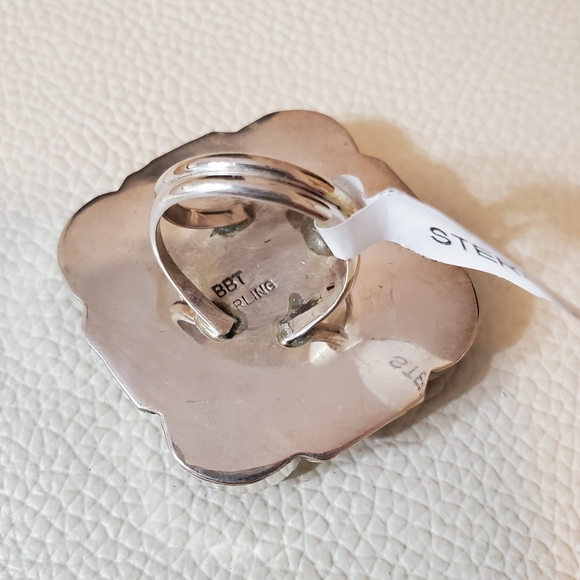 Sterling / Crystal Ring - Picture 4 of 4